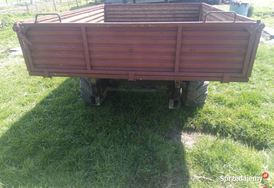 Sprzedam przyczepę z napędem do c330c360 Limanowa
