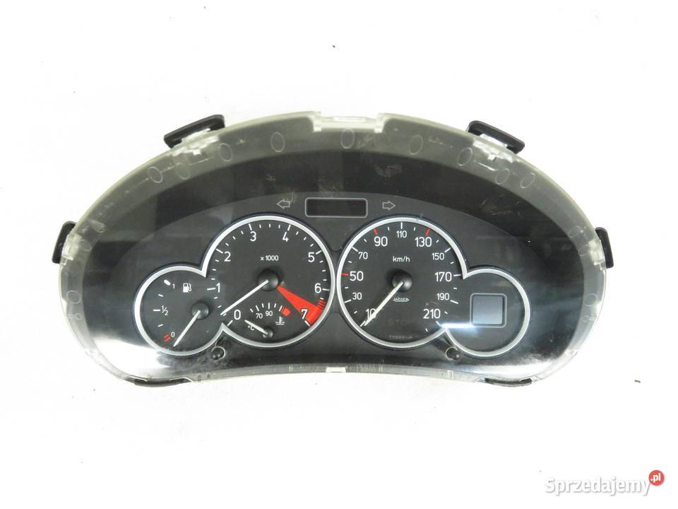 LICZNIK PEUGEOT 206 16 16V NFU TU5JP4 9656696480 osobowe Motoryzacja