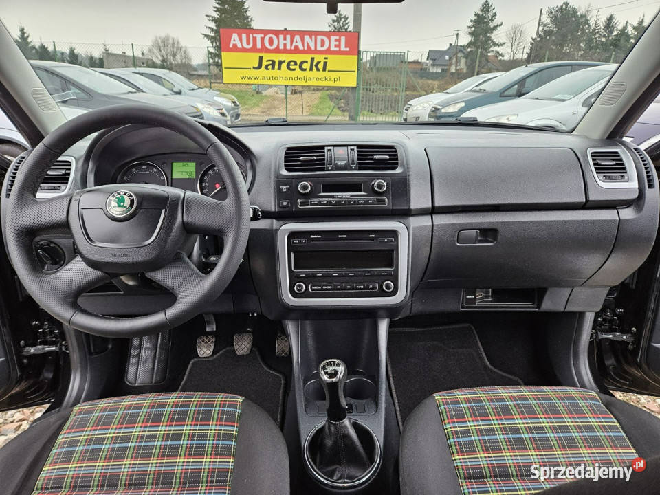 koda Fabia Opłacona Zdrowa Zadbana Serwisowana czarny warmińsko-mazurskie Kisielice