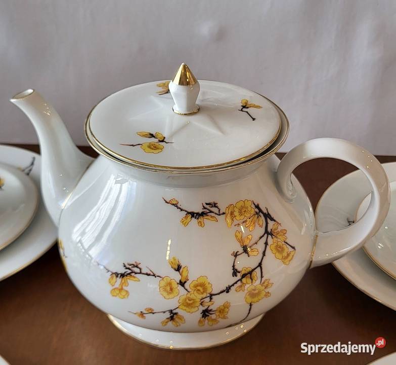 Tettau Bawaria wiekowy serwis do herbaty Szczecin