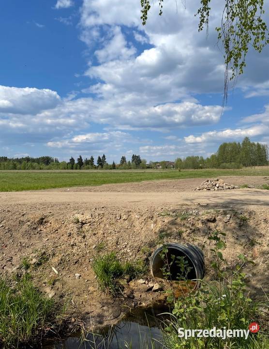 Działka z warunkami zabudowy 1000m Skrybicze