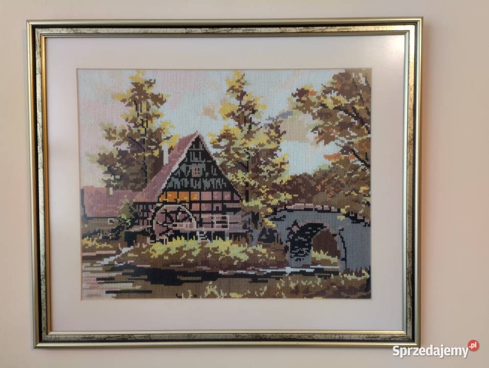 Obraz ręcznie haftowany Antyki, Sztuka, Kolekcje Tychy