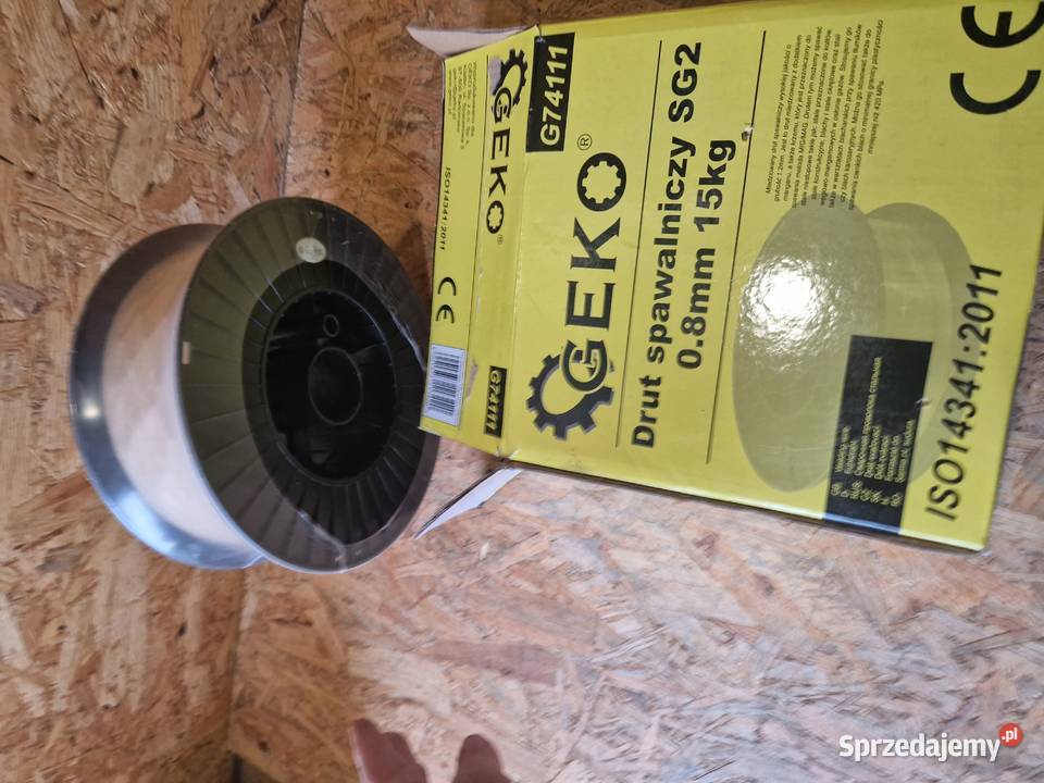 Drut spawalniczy 08mm 15 Geko G74111 Głogowa