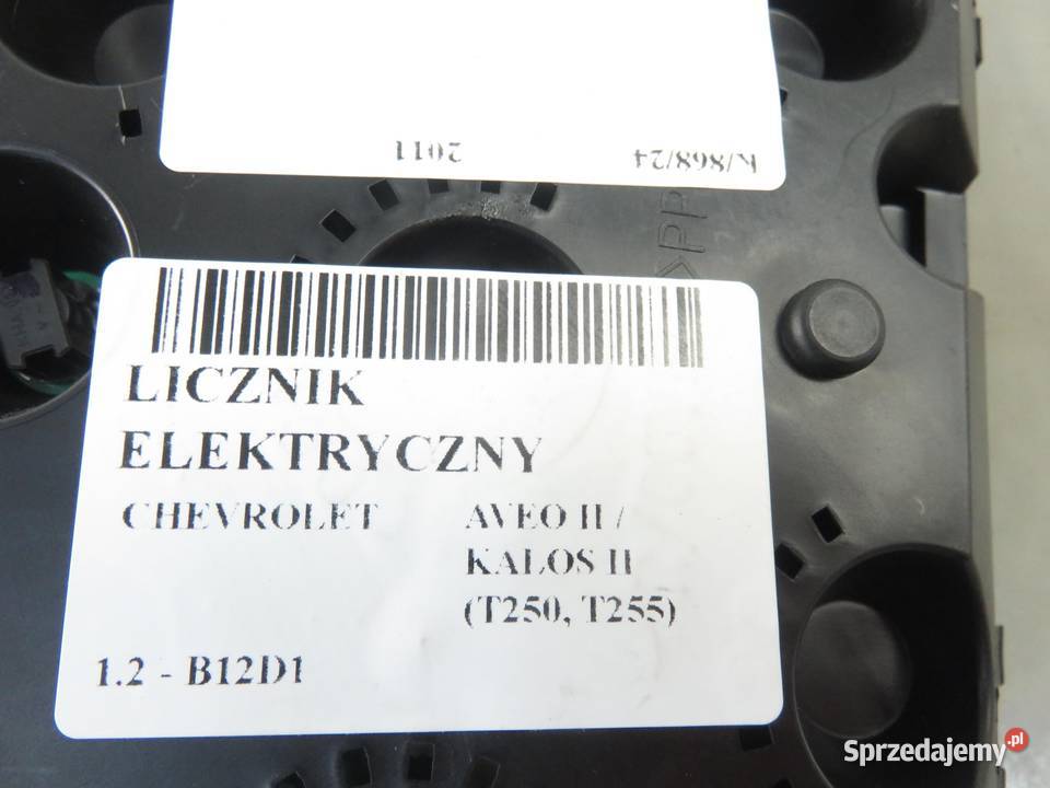 LICZNIK CHEVROLET AVEO II KALOS II 12 STEC II osobowe