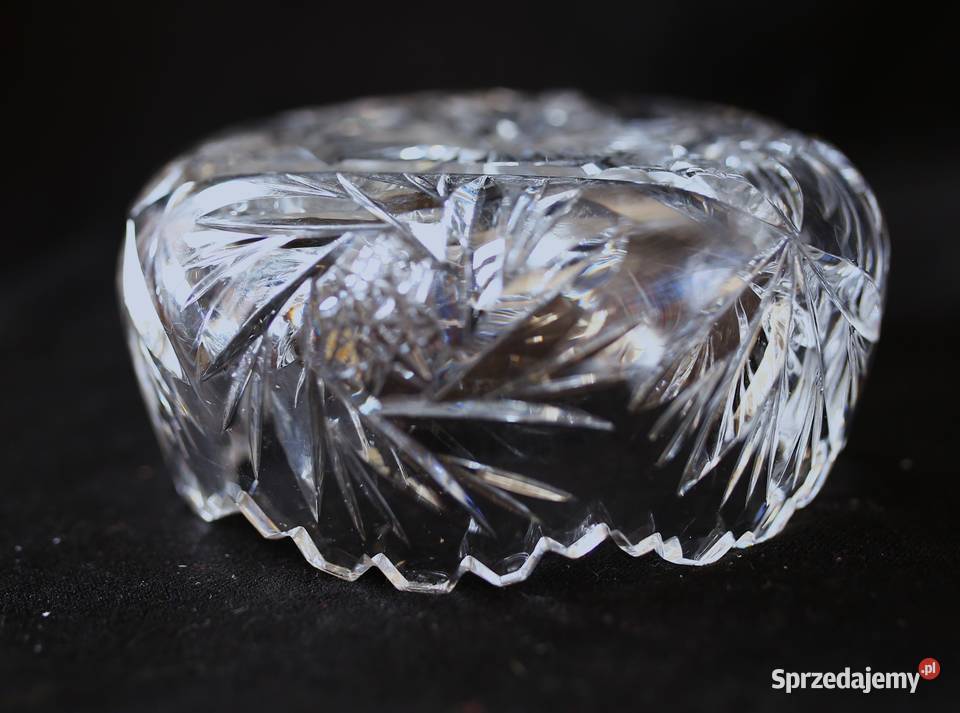 kryształowa cukiernica salaterka misa Gdańsk