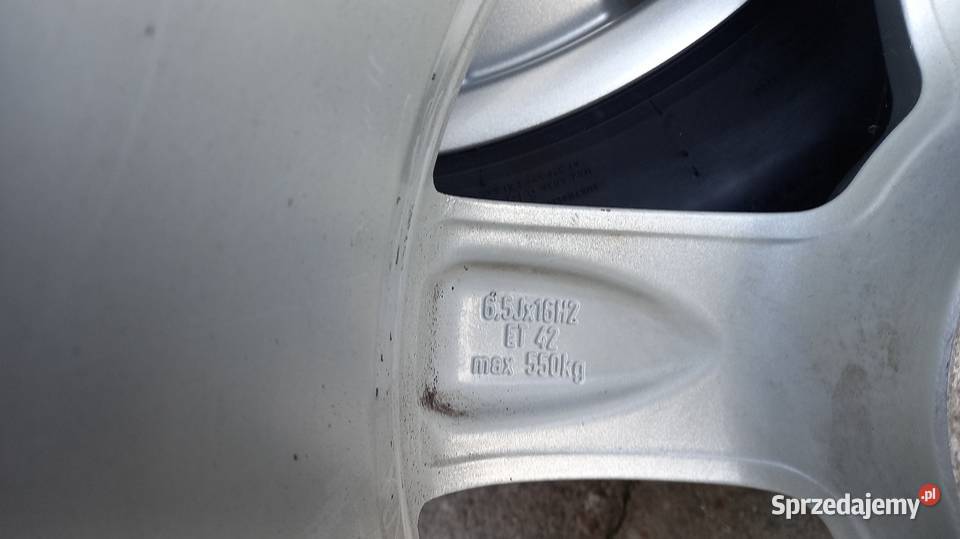 Koło aluminiowe 20565r16 z oponami Olesno