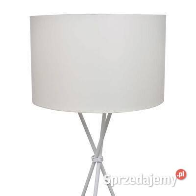 vidaXL Lampa podłogowa biała240902