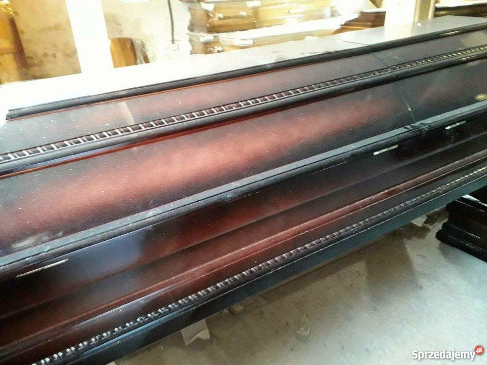 Trumny gotowe skrzynie drewniane Kraków