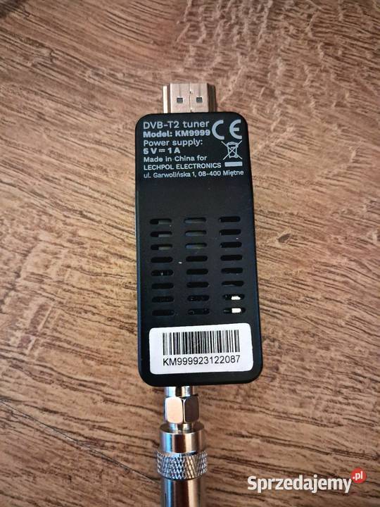 Tuner DVBT 2 dekoder naziemnej telewizji Mińsk Mazowiecki sprzedam