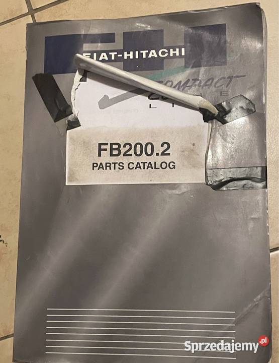 Katalog części FIATHITACHI koparkoładowarka Biczyce Górne