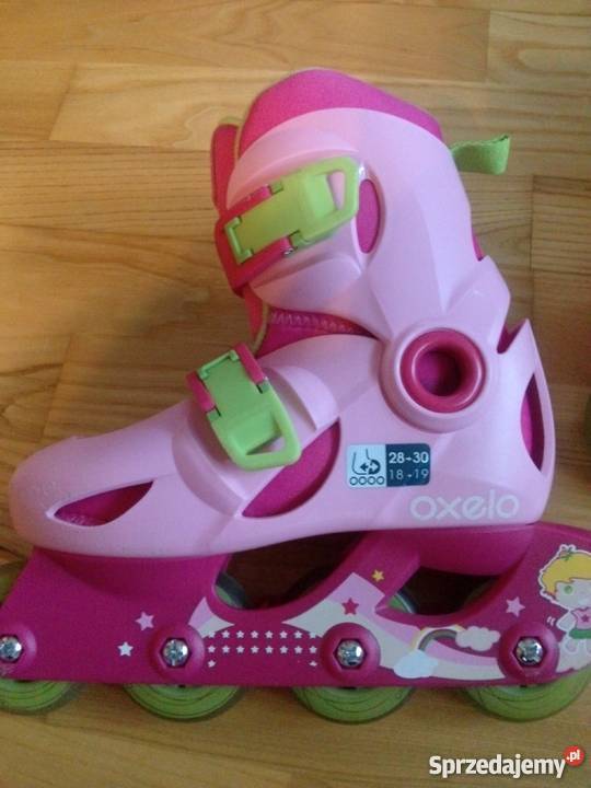 Rolki Oxelo różowe dziewczynki rozmiar 2830 27-30 Łódź