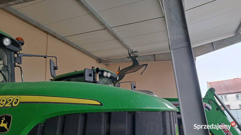 Jelonek na maskę John Deere emblemat logo lubuskie Babimost