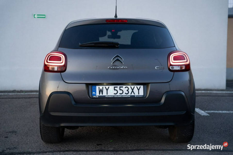 Citroen C3 Android Auto CarPlay Asystent pasa nieuszkodzony C3 małopolskie Kraków