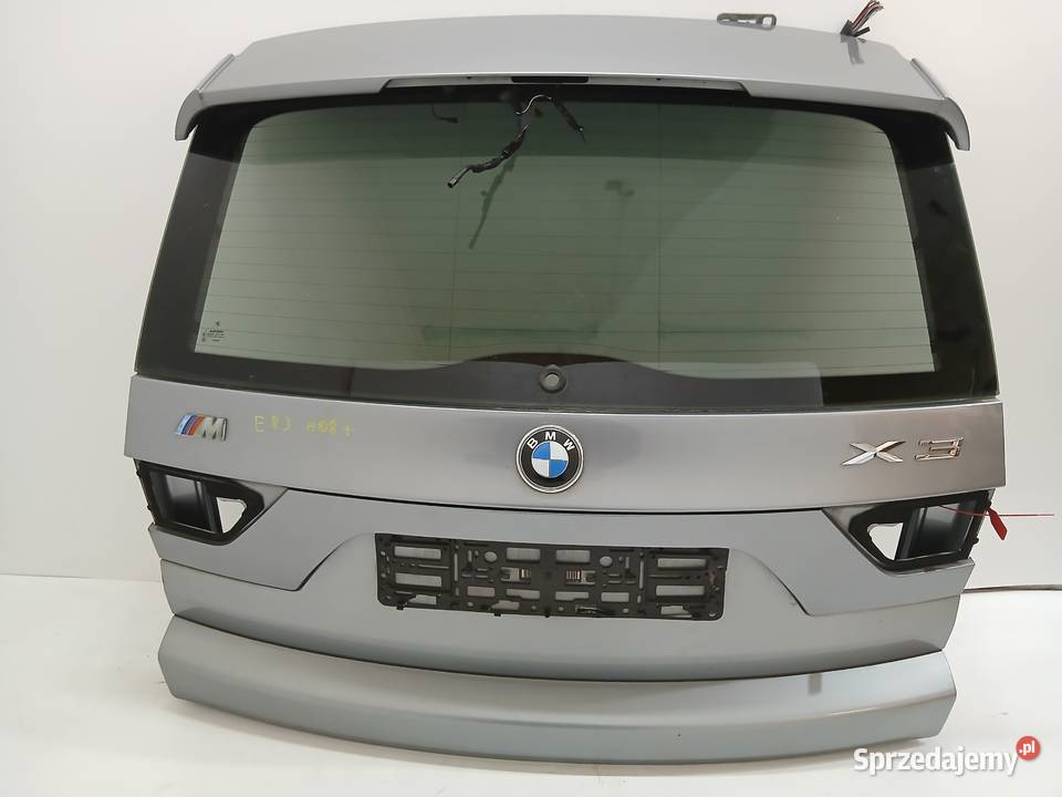 KLAPA BAGAŻNIKA BMW X3 E83 SILBERGRAU A087 osobowe Strzyżewice sprzedam