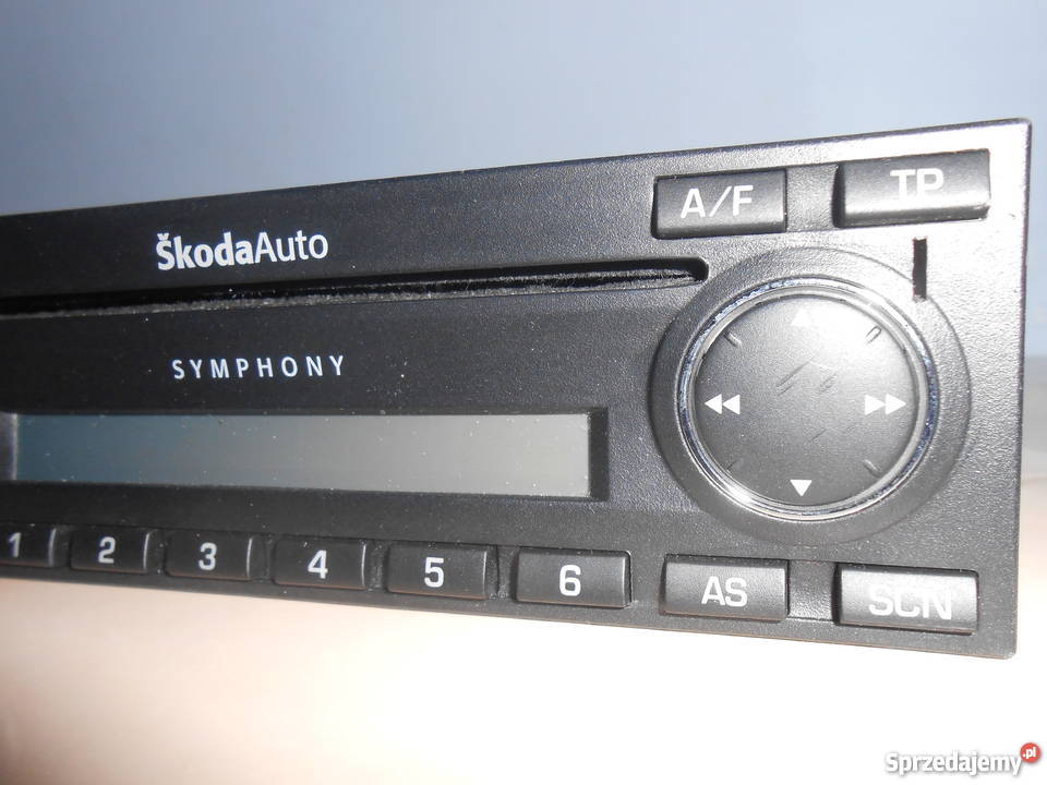 Oryginalne radio Skoda Auto S Y M P H O N Y Radioodtwarzacze podlaskie sprzedam
