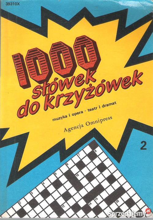 1000 Przydatnych Slowek Z Angielskiego 1000 słówek do krzyżówek. Puławy - Sprzedajemy.pl