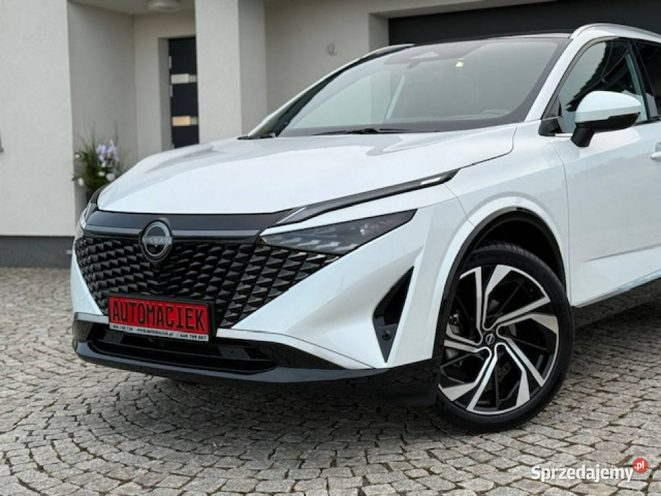 Nissan Qashqai TEKNA NAGŁOŚNIENIE PREMIUM BIAŁA klimatyzacja dolnośląskie Kamienna Góra