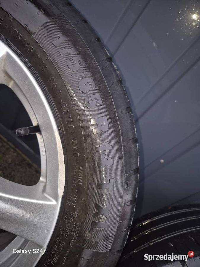 Felgi r14 5x100 Opony letnie 1756514 Nowosiółki