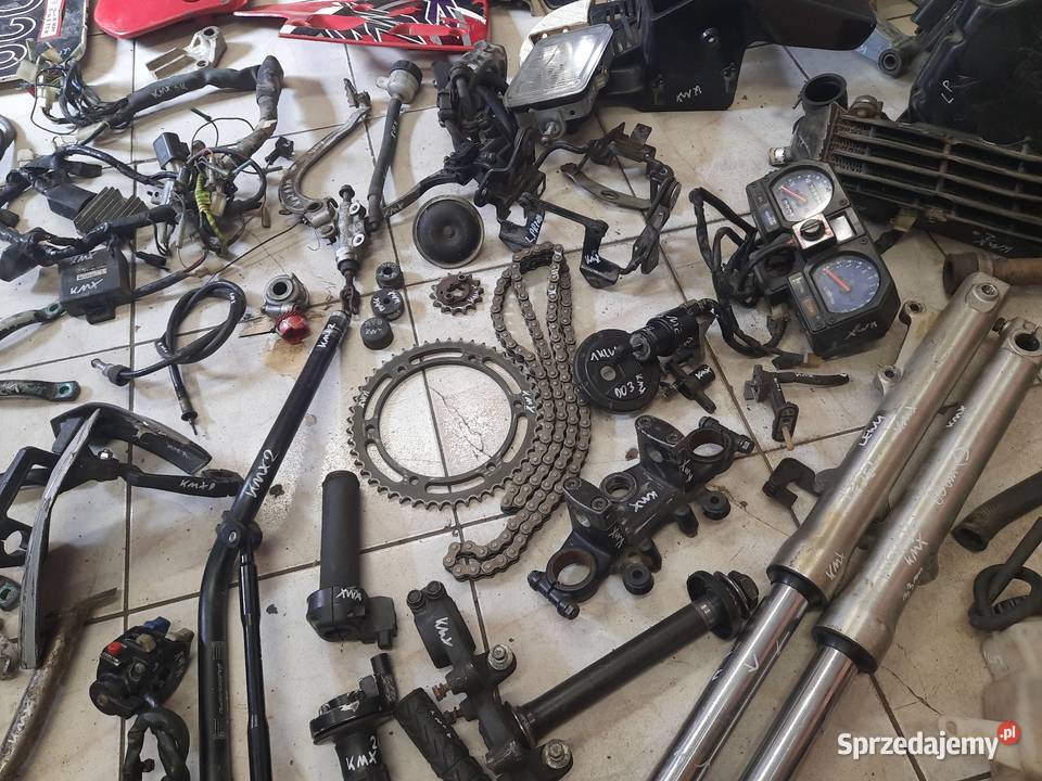 Kawasaki KMX 125 części siedzenie lampa lagi bak Jelenia Góra sprzedam