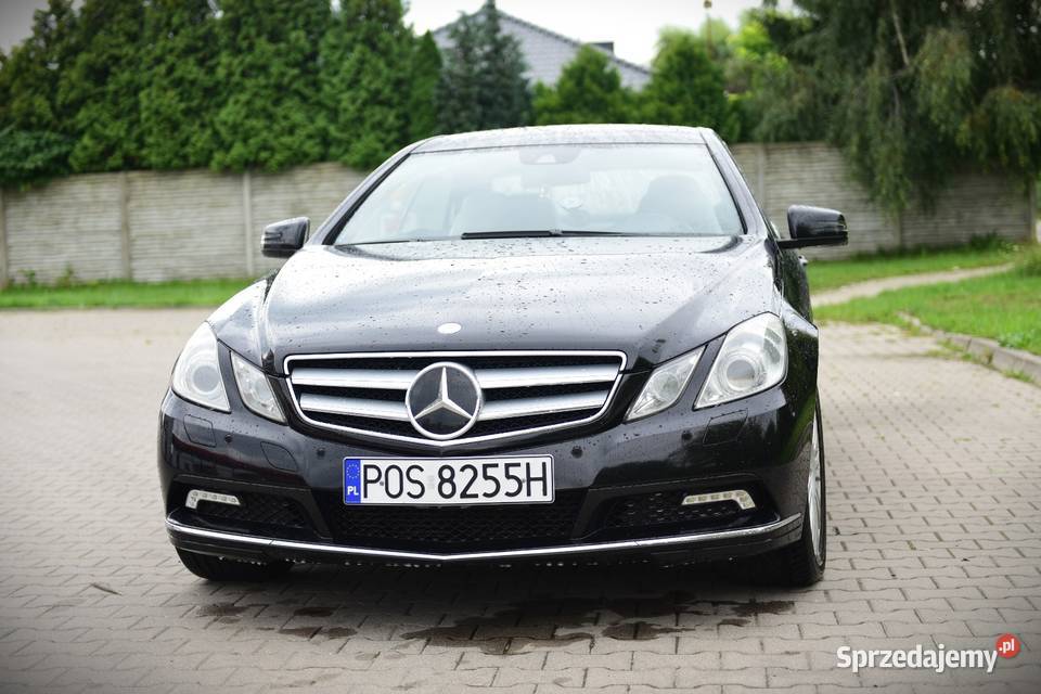MercedesBenz E250 coupe bezwypadkowy czujnik deszczu wielkopolskie Ostrów Wielkopolski