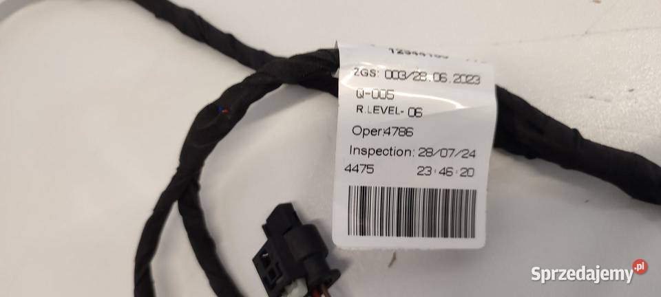 MERCEDES W247 WIĄZKA ZDERZAKA PDC TYŁ