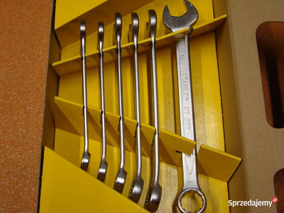 Zestaw kluczy płaskooczkowych STANLEY M 1017 Ref Bielsko-Biała
