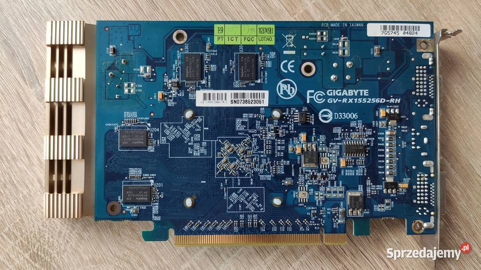 Gigabyte GVRX155256DRH karta graficzna Radeon Tuchola