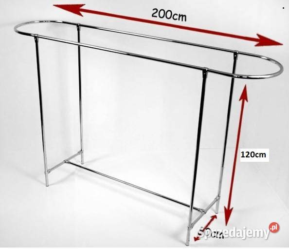 Wieszaki 2sztuki gondola stojak 200x60x120 na Złotniki Kujawskie
