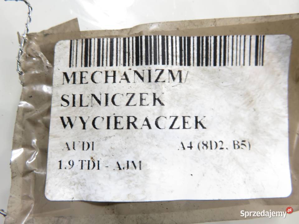 MECHANIZM WYCIERACZEK AUDI A4 8D2 B5 8D1955113C małopolskie sprzedam