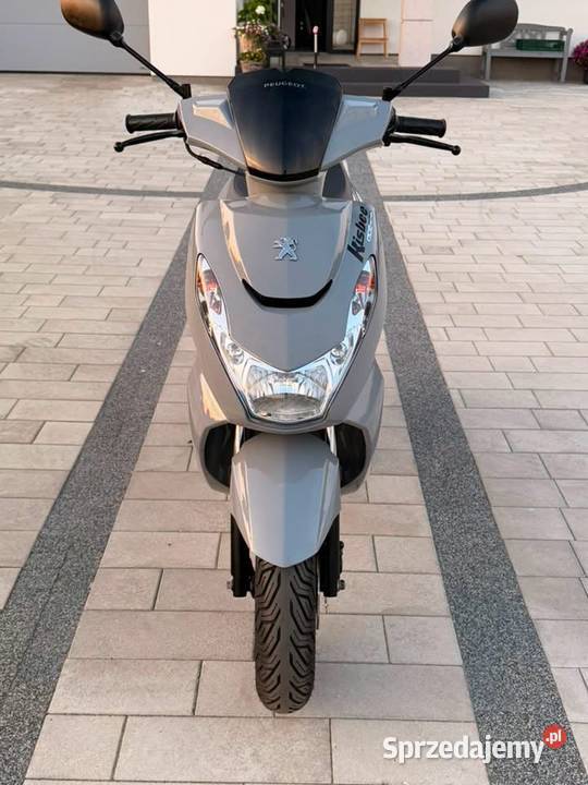 Skuter Peugeot Kisbee 2017r 50cc 2t BLACK Siedlce