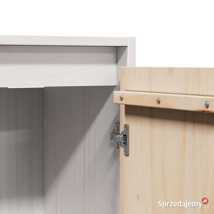 Szafki ścienne 2 białe 30x30x100 drewno sosnowe sprzedam