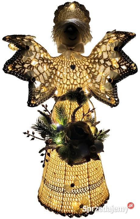 Anioł świąteczny 47 podświetlany Boże Narodzenie Krzywaczka sprzedam