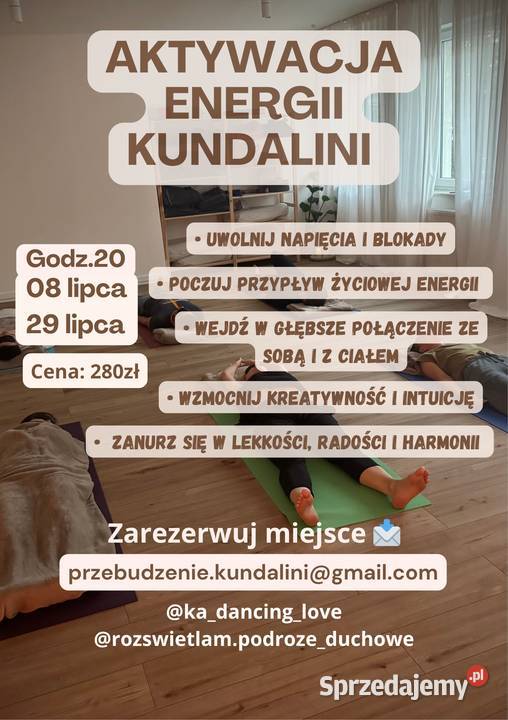 Aktywacja energii kundalini Łomianki