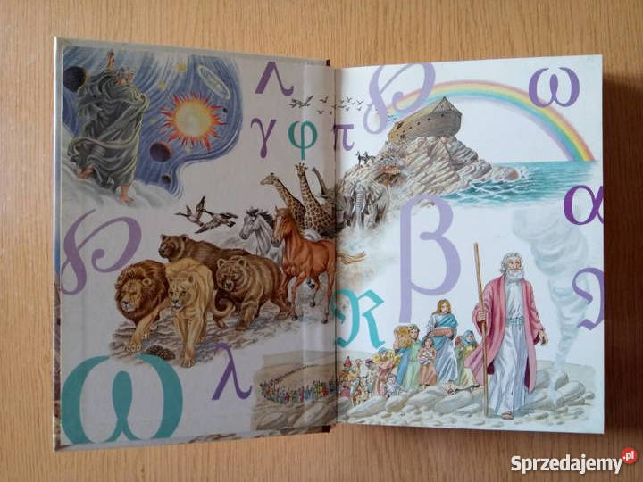 Historie Biblijne książka dzieci twarda okładka śląskie Dąbrowa Górnicza