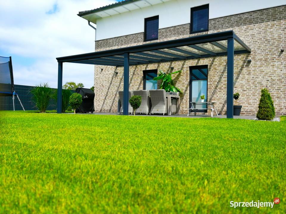 Zadaszenie zabudowa tarasu DEPONTI Architektura ogrodowa Kostrzyn nad Odrą
