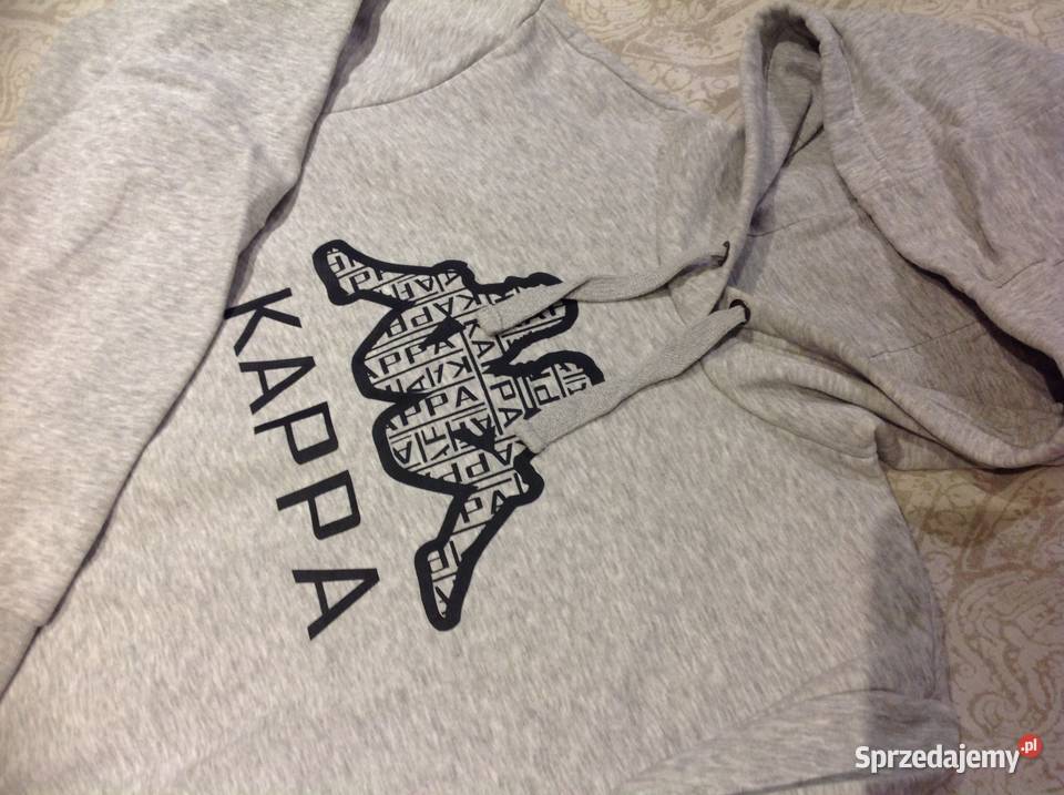 Jasna Bluza Męska z Kapturem KAPPA LXL j Nowa Nowa Sól