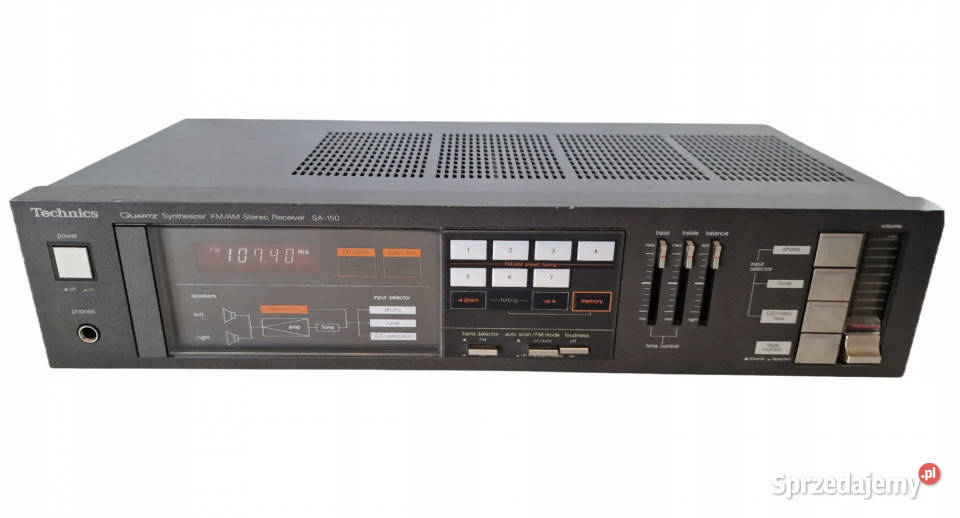 Amplituner technics SA150 SA 150 tuner radio wielkopolskie Międzychód