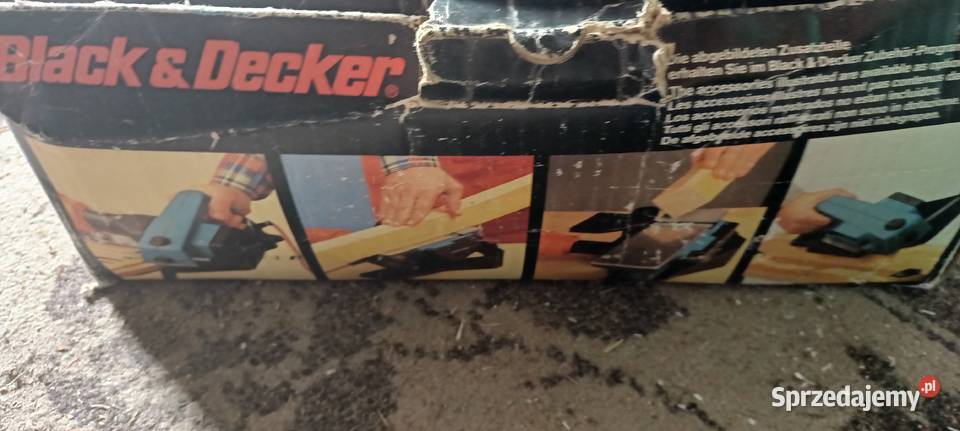 Strug elektryczny BlackDecker 82 mm Strugi Sędziszów