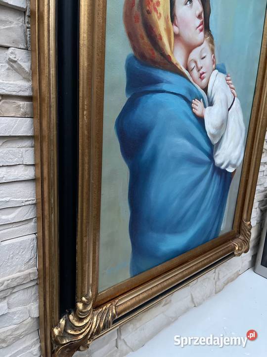 Matka Boża Cyganka obraz drewniana rzeźbiona Bystrzyca Kłodzka