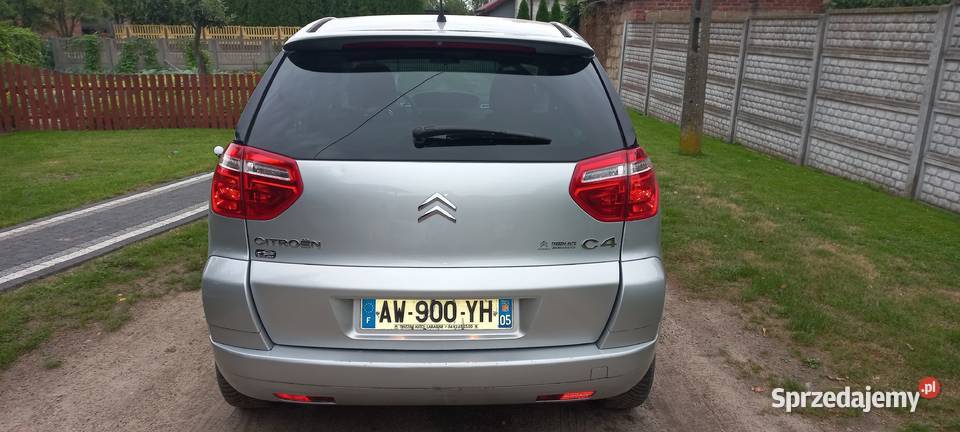 Citron C4 Picasso 16 HDi 2010r Automat Equilibre 208930km wielkopolskie Turek