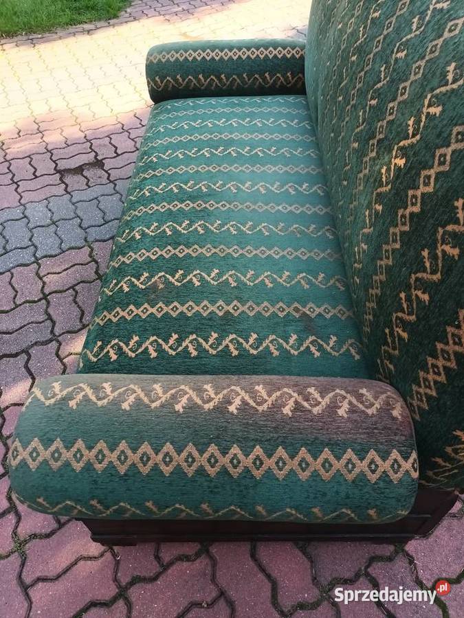 Stara antyczno stylowa kanapa sofa Tanio Aleksandrów Łódzki