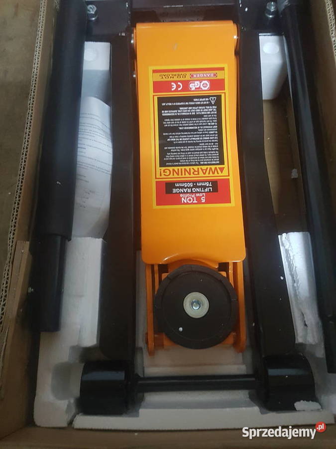 ŻABA 5Ton hazard PODNOŚNIK HYDRAULICZNY 2TŁokowy wielkopolskie Głogowa