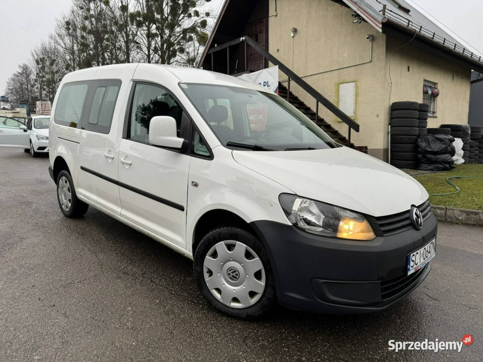 Volkswagen Caddy MAXI 4Motion Klimatyzacja 2 kpl immobilizer śląskie Cieszyn