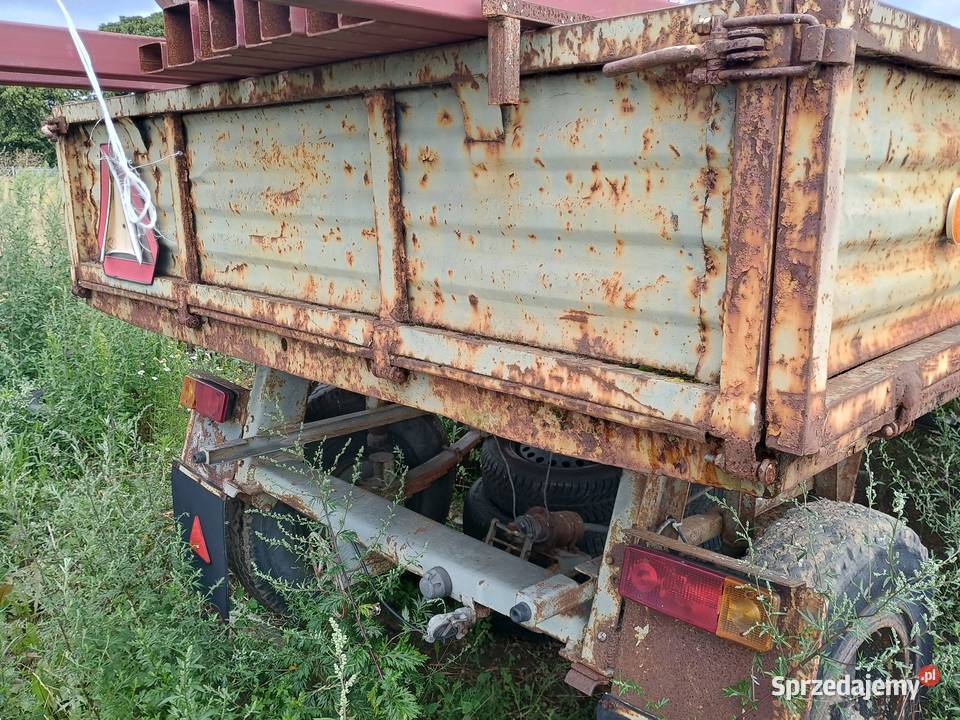 Przyczepa d47 rejestrowana Żnin