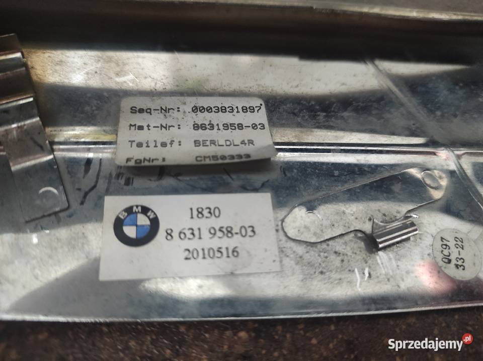 Nakładka wydechu lewaprawa BMW 520530540 G31 osobowe wielkopolskie Piła sprzedam