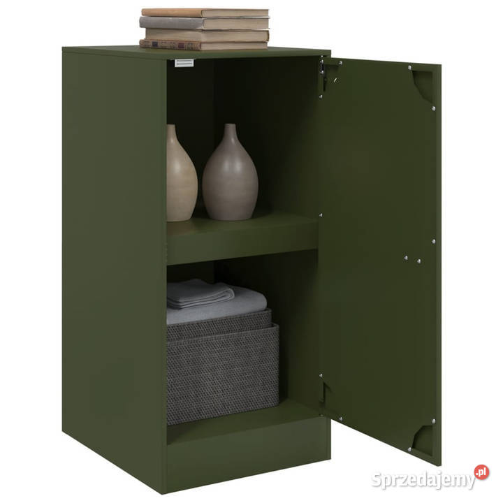 Szafka oliwkowa 345x39x73 stal WM841713