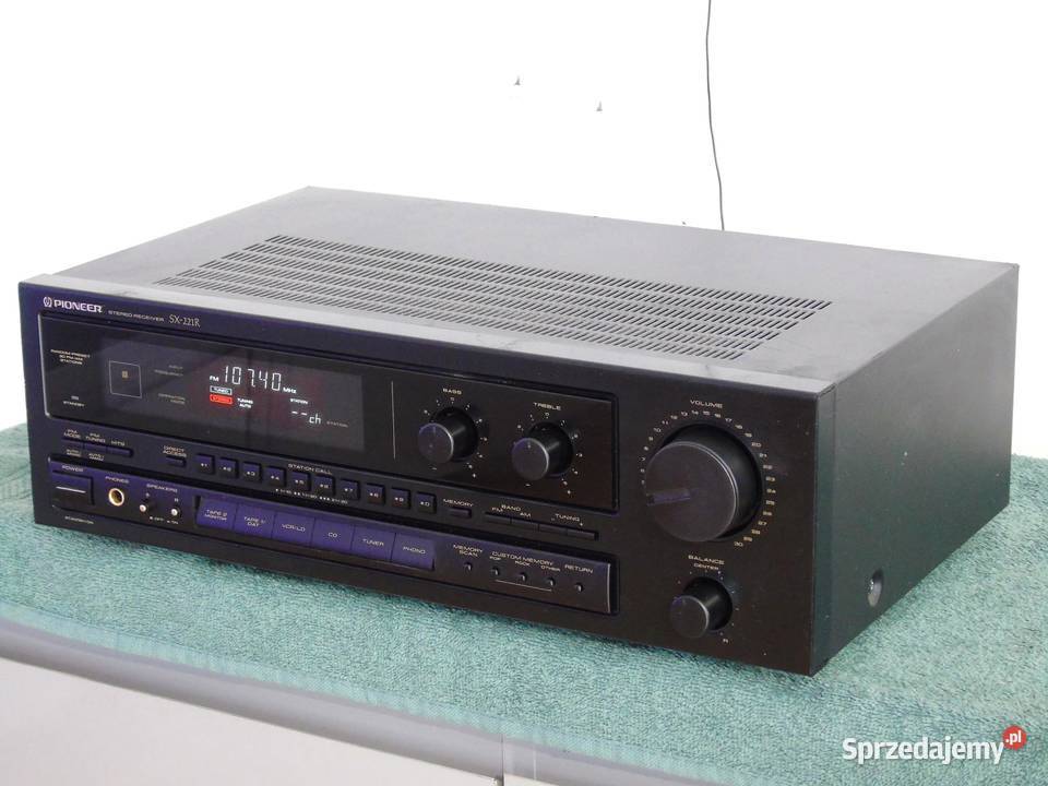 Wzmacniacz z radiem Pioneer SX221R sprawny Jasło