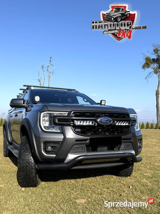 Orurowanie przednie rozłożyste CZARNE Ford Pasłęk