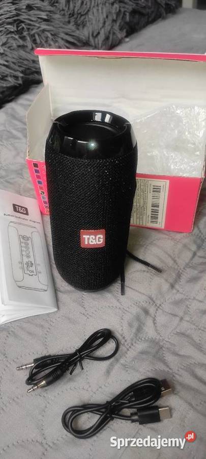 Głośnik przenośny BT z radiem FM 2x5W mocna Warszawa