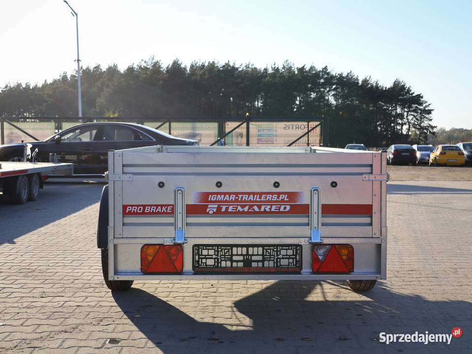 Przyczepa TEMARED PRO BRAKE 2612 wzmacniane Sosnowiec sprzedam